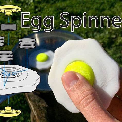 Egg magic fidget spinner